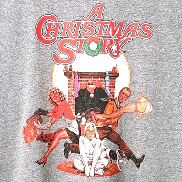 ❤️NWT VINTAGE TORRID TEE - A CHRISTMAS STORY COTTON HOLIDAY TOP - PLUS SIZE - Picture 2 of 10